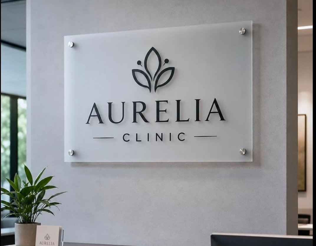 3D Backlit Logo for Reception